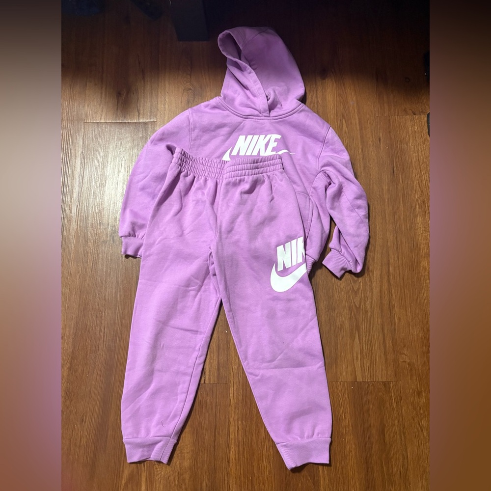 Purple Nike Sweatsuit
